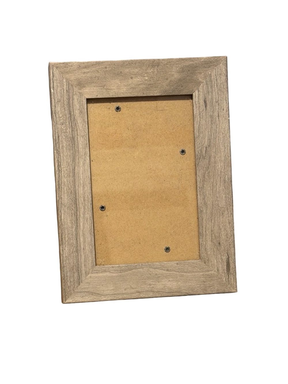 Rustic Gray Wood 4x6 Photo Frame Farmhouse Tabletop Display